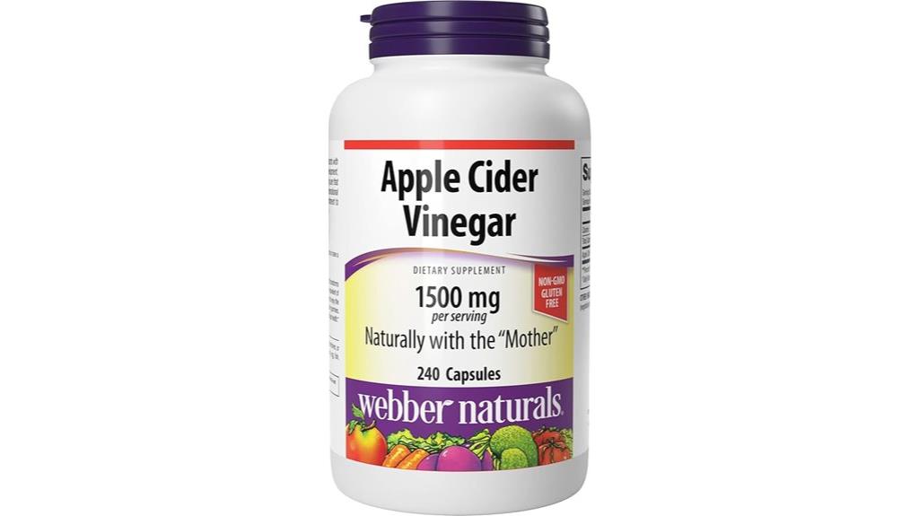 apple cider vinegar capsules