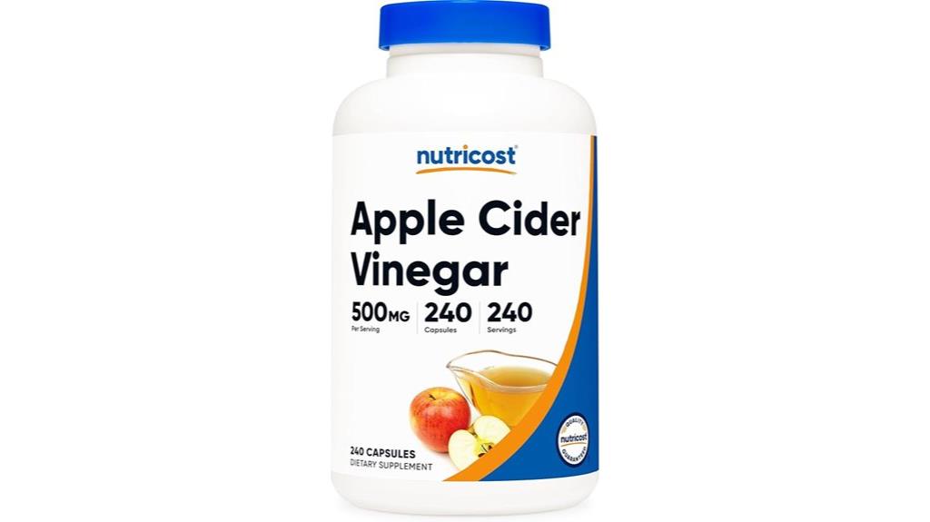 apple cider vinegar capsules