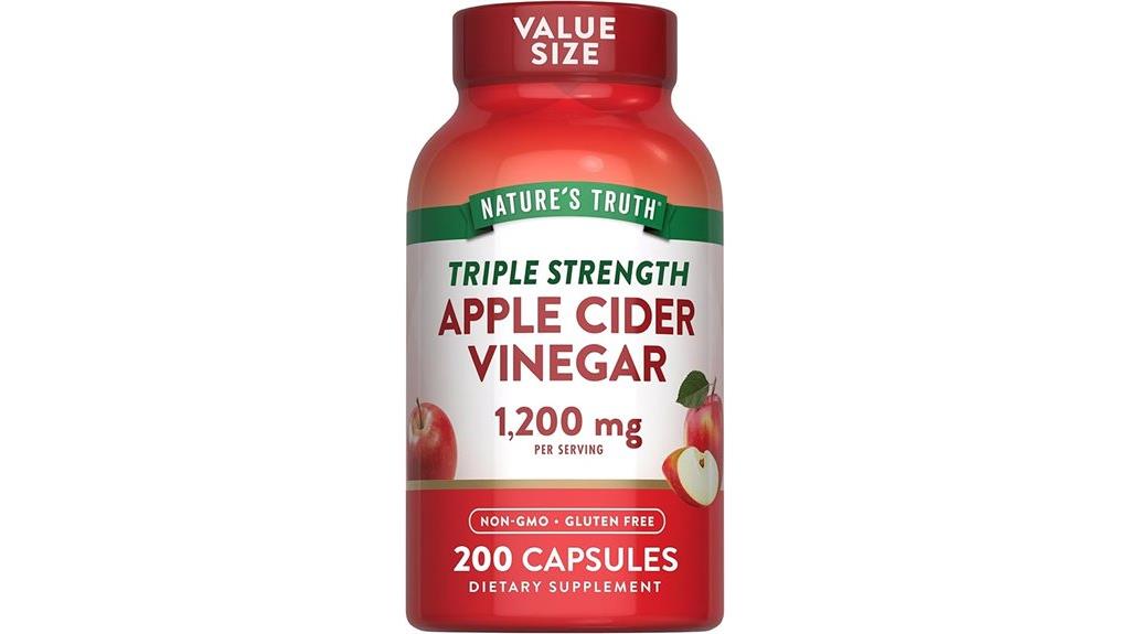 apple cider vinegar capsules