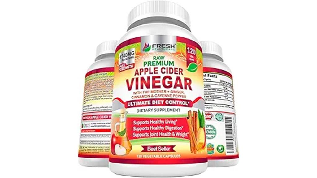 apple cider vinegar capsules review