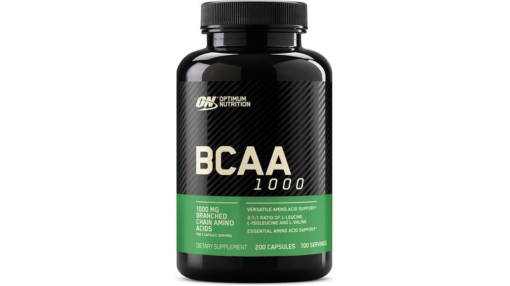 bcaa capsules performance review