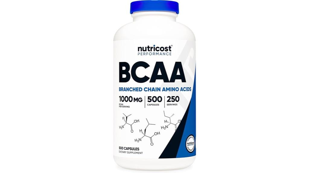 bcaa supplement performance benefits