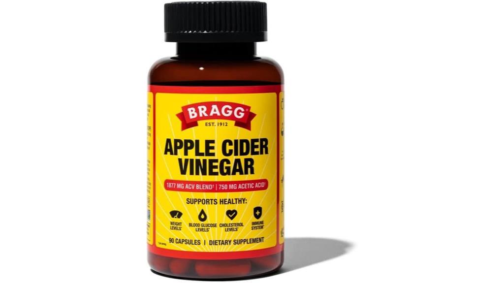 bragg apple cider capsules