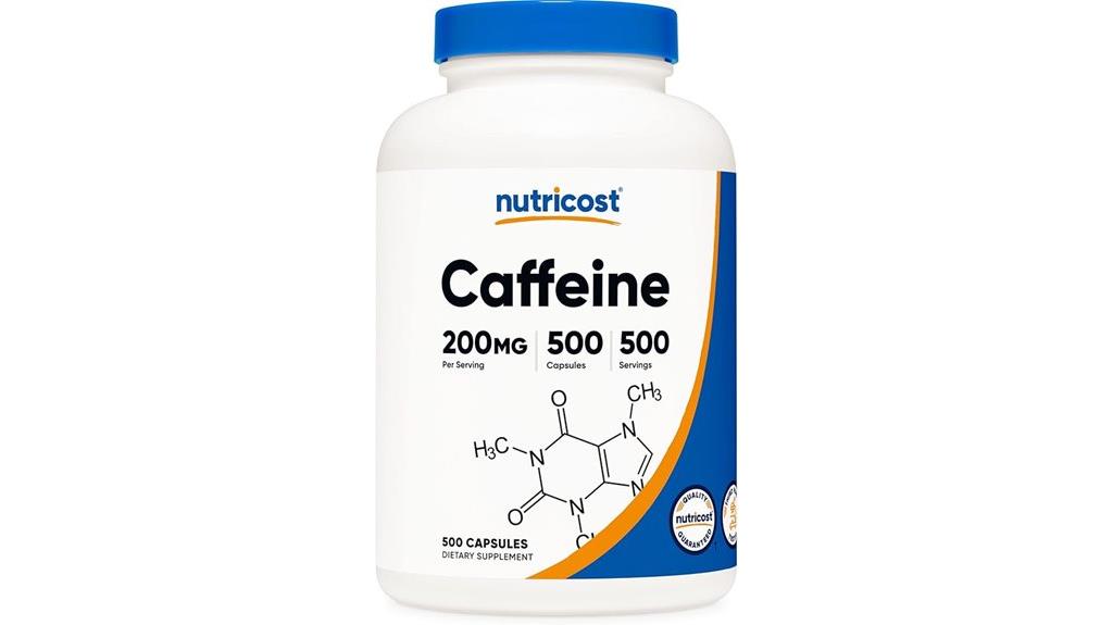 caffeine pills for energy