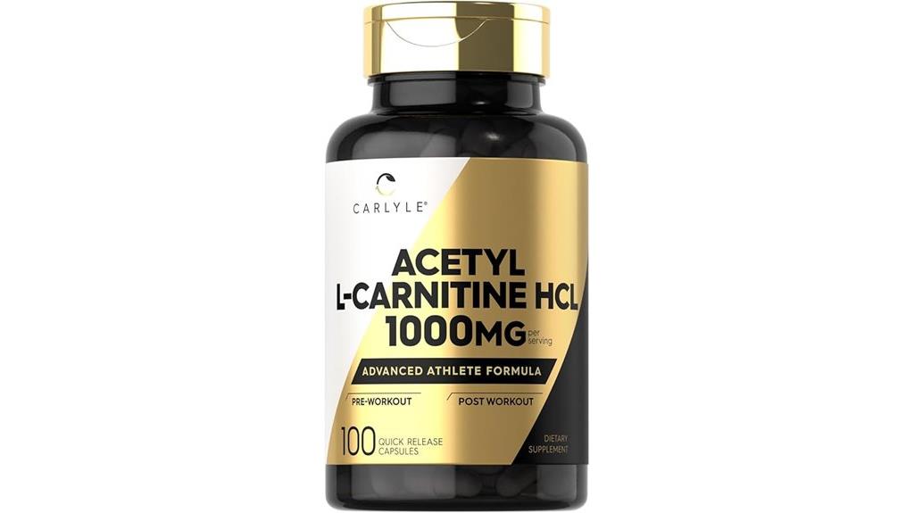 carlyle acetyl l carnitine benefits