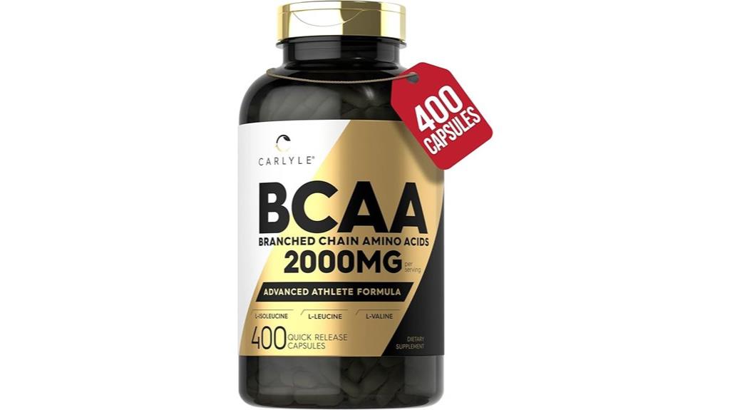 carlyle bcaa capsules review