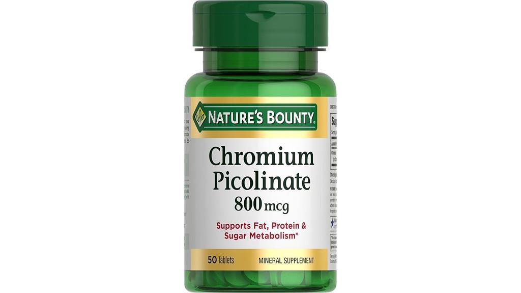 chromium supplement effectiveness review