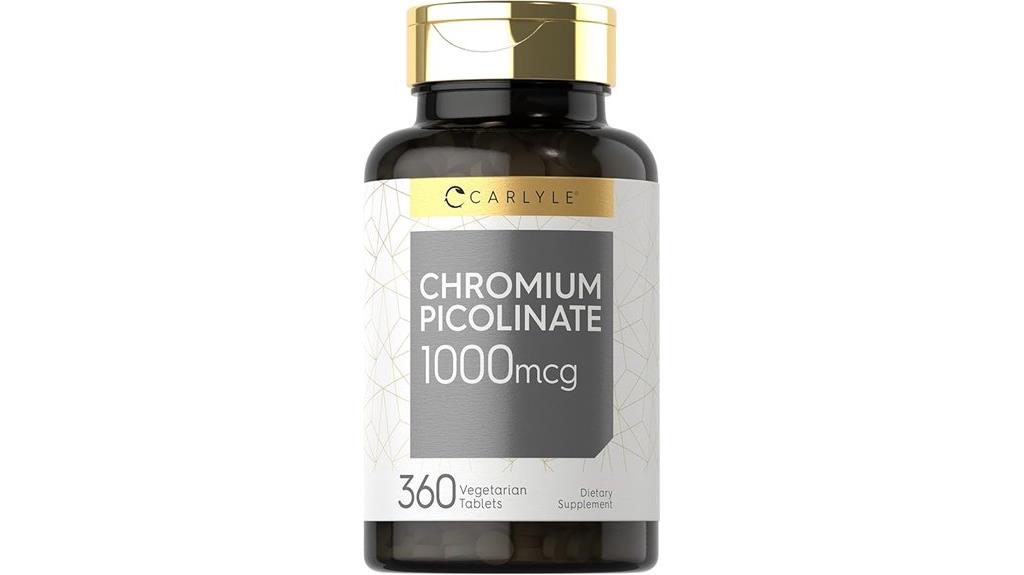 chromium supplement product review