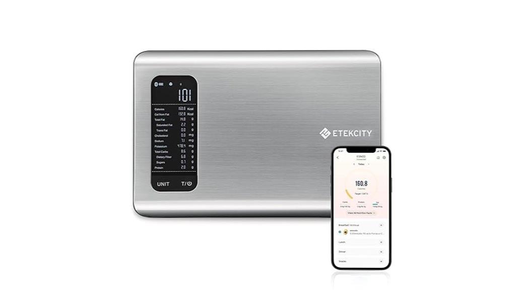 etekcity smart food scale