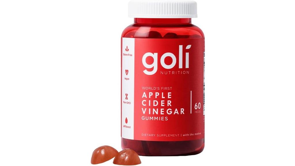 goli apple cider gummies