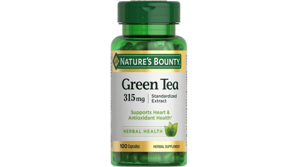 green tea supplement benefits