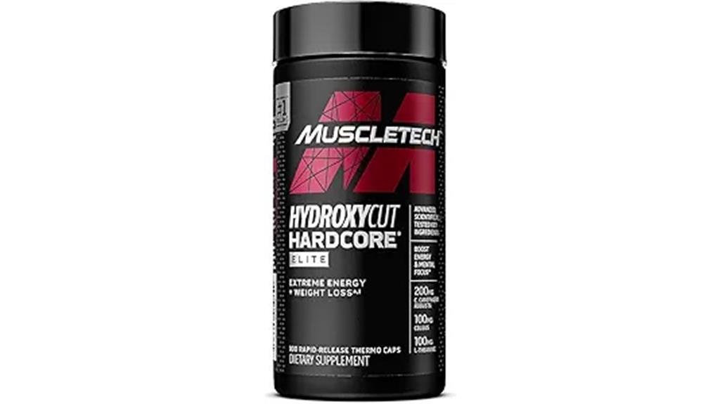 hydroxycut hardcore elite experience