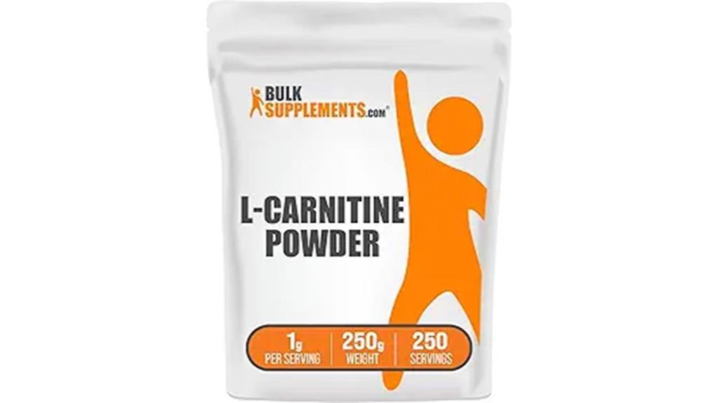 l carnitine powder analysis review