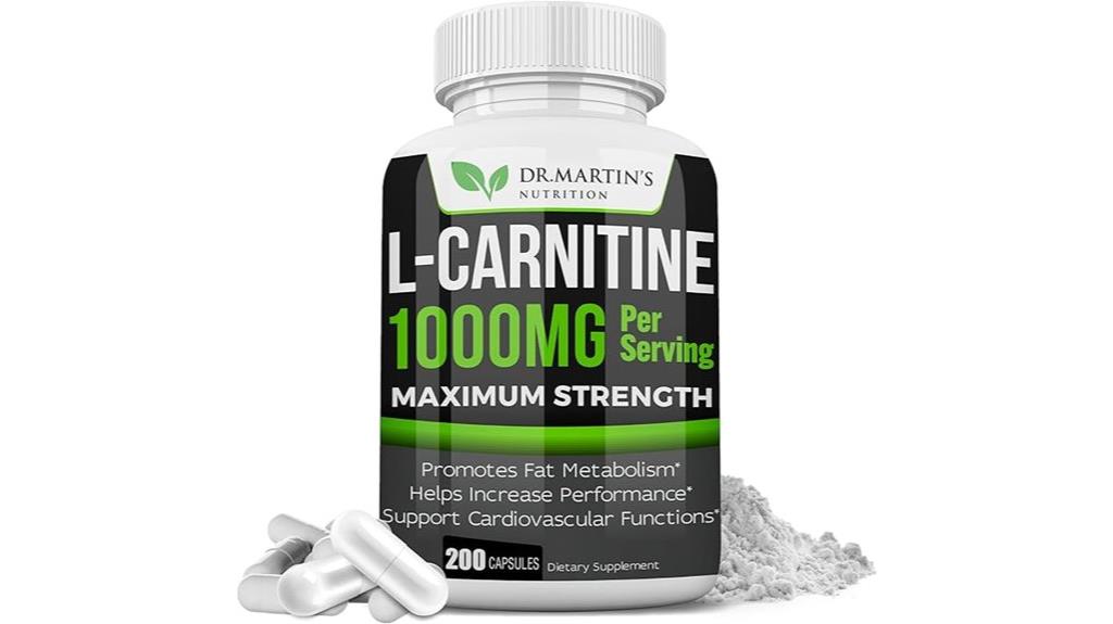 l carnitine supplement review