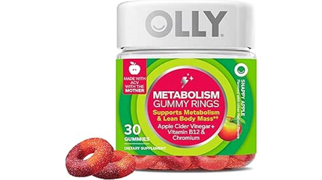 metabolism boosting gummy rings