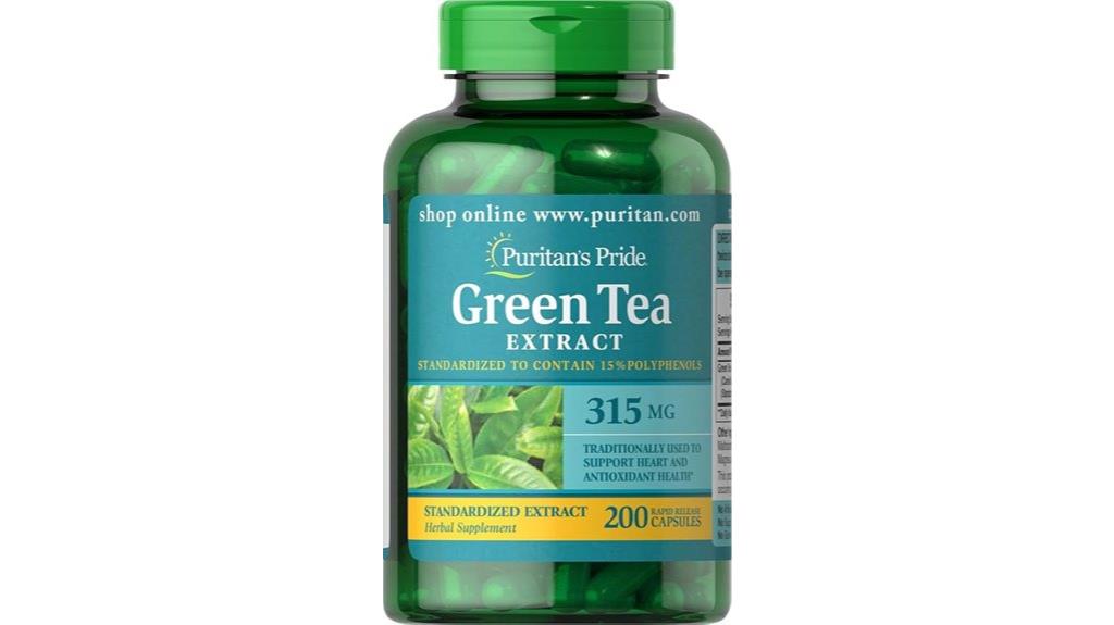 puritans pride green tea